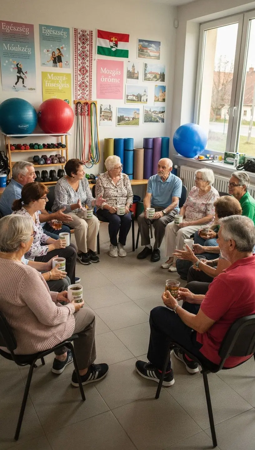 Fokozott vitalitást biztosító edzésterv időseknek.